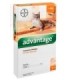 Advantage gato 0,4 ml hasta 4 Kgs.