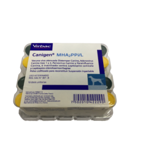 Vacuna mascotas Canigen séxtuple 10 dosis