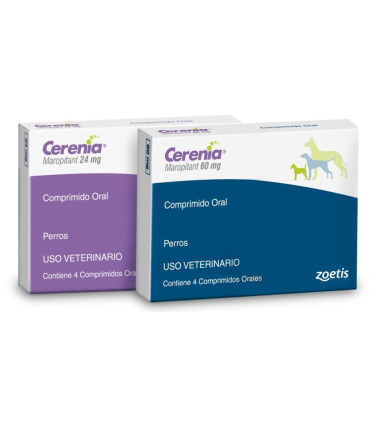 Cerenia 60 mgs x 4 comprimidos