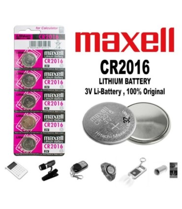 Pilas Maxell CR2016
