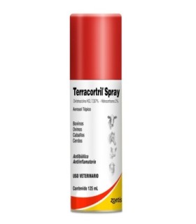 Terracortril aerosol spray 125 cc