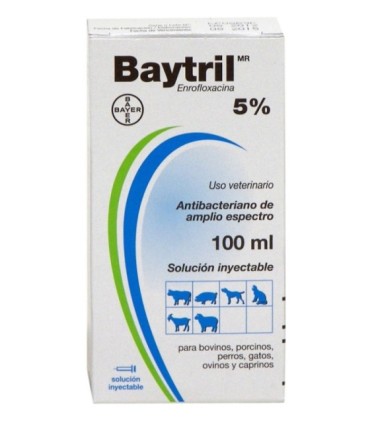 Baytril 5% 100 cc