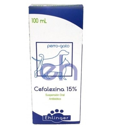 Cefalexina 15% jarabe 100 cc