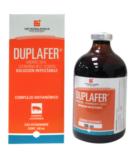 Duplafer (hierro dextrano) 100 cc