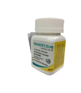 Rimadyl 25 mg. frasco 14 tabletas