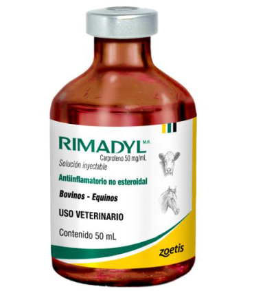 Rimadyl inyectable 50 cc
