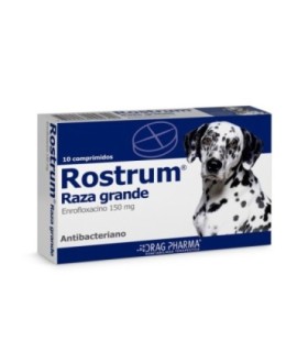 Rostrum 150 mg raza grande 10 comprimidos