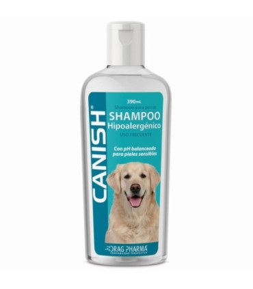 Shampoo Canish hipoalergénico 390 ml