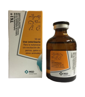 Solucion para eutanasia animal T-61 50 cc