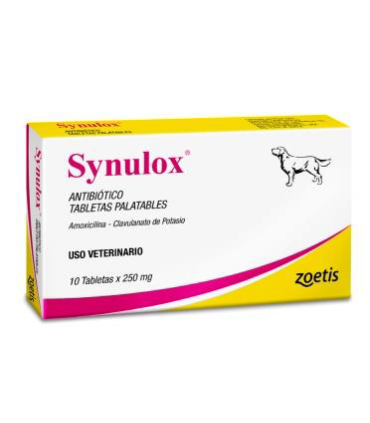 Synulox 250 mg 10 comprimidos