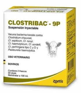 Vacuna Clostribac 9P 50 dosis