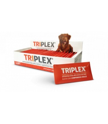 Triplex 25 tiras de 4 pastillas