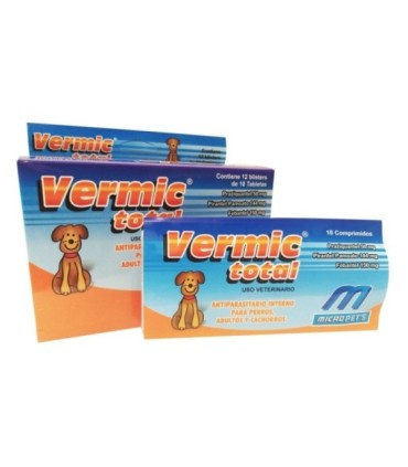 Vermic total 10 comprimidos