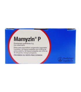 Mamyzin P inyectable caja 10 frascos