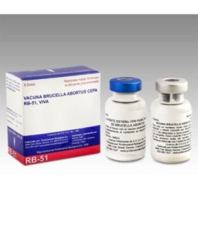 Vacuna Brucella Abortus Cepa Rb-51 (5 Dosis)