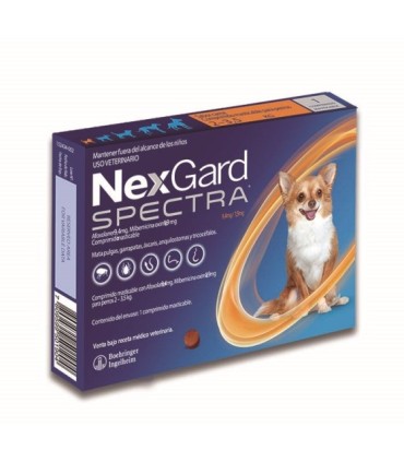 Nexgard Spectra para perro de 2-3,5 Kg (1 Comprimido)
