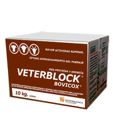 Sal Mineral Veterblock Bovicox 10 Kgs