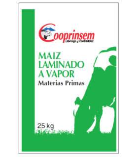 Maíz Laminado Al Vapor Ensacado 25 Kgs