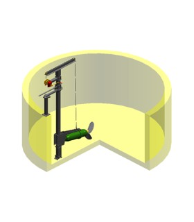 Mezclador de Purines Sumergible MSX 11KW