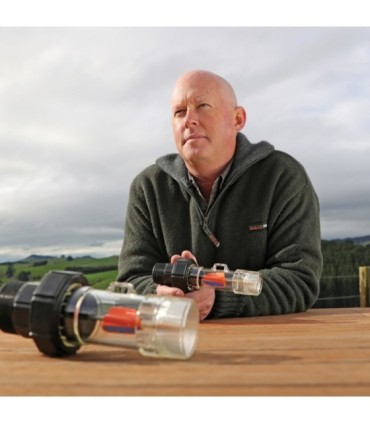 Indicador de flujo de agua 50 mm