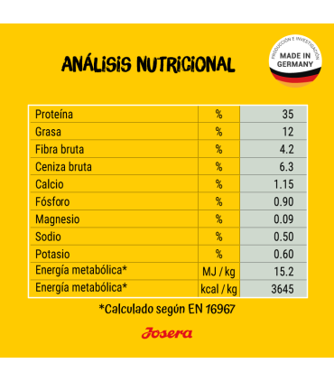 Josera Naturelle 10 kgs - Gato Adulto Esterilizado