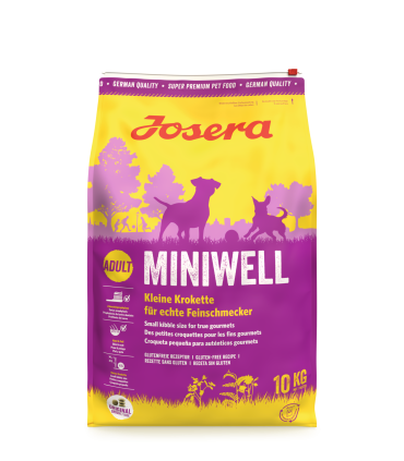 Josera Miniwell 10 kgs - Pero Adulto - Raza Pequeña