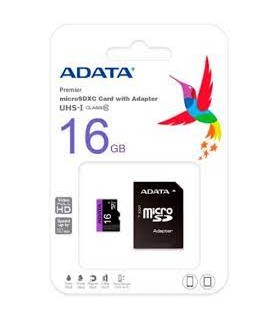 Tarjeta microSD Adata 16GB AUSDH16