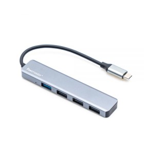Tecmaster Hub puerto USB-C/4P TM-100526