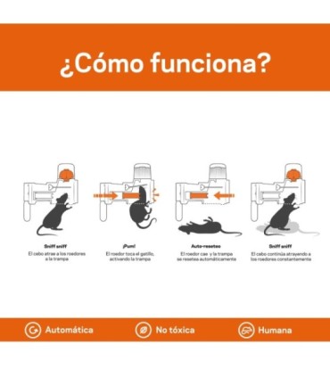 Cebo sachet para trampa sabor mantequilla de maní 200 gris