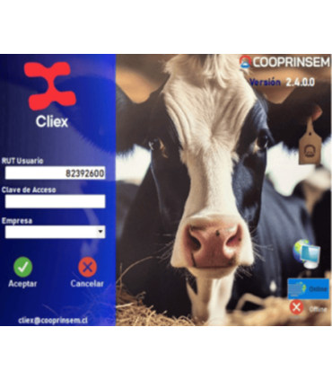 CLIEX: Software  Registro de Ganado