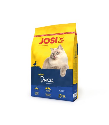 Josicat Crispy Duck 10 Kgs - Gato Adulto - Sabor Pato