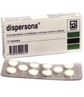 Dispersona - 10  tabletas (prednisona)