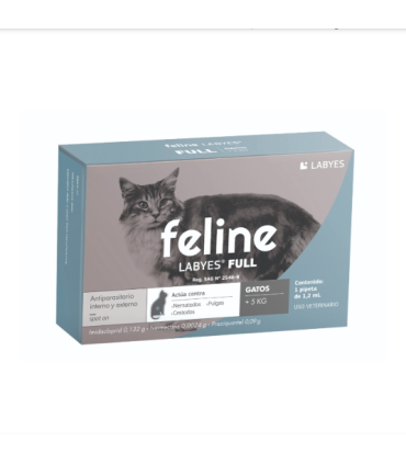 Feline Labyes Full 1,2 ml para gatos de 5 o más kgs