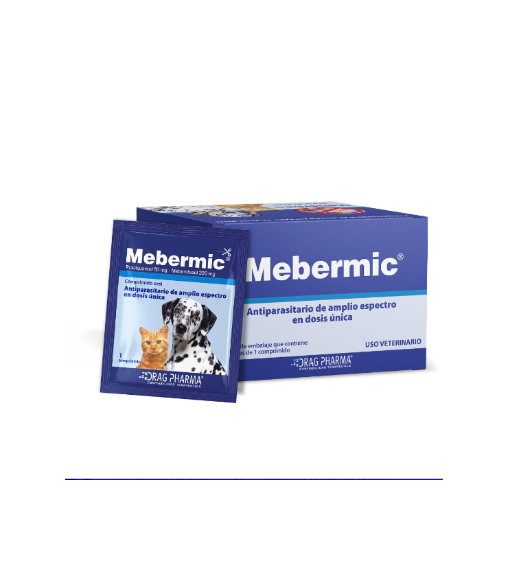 Meric Tablet Mebermic caja - 50 tabletas