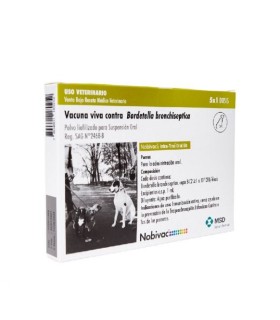 Vacuna mascota Intra - Trac oral Bd -  5 dosis