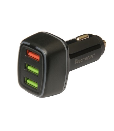 Cargador Auto Tecmaster Tm-200549 2P Usb