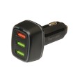 Cargador Auto Tecmaster Tm-200549 2P Usb