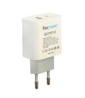 Cargador De Viaje 20W Tecmaster-20052