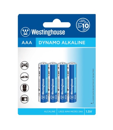 Pila Alcalina Westinhouse Aaax4