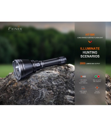 Linterna HT18R Kit Hunting Montura y SWI - Fénix