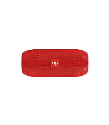 Parlante Audio Pro BT/USB Rojo-2066R