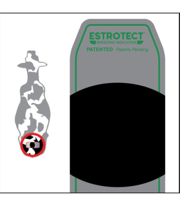 Parche detección celos ESTROTECT fucsia (50 und.)