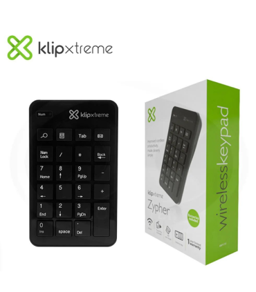 Teclado numérico Logitech Inalámbrico Klipx KNP-110