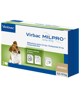 Milpro perro cachorros y raza pequeña 0,5 - 10 kg