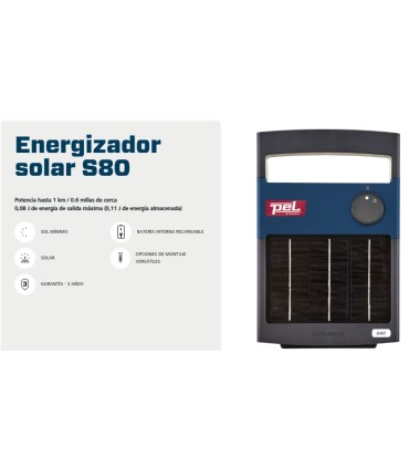 Cerco Solar PEL S80 - 1 km