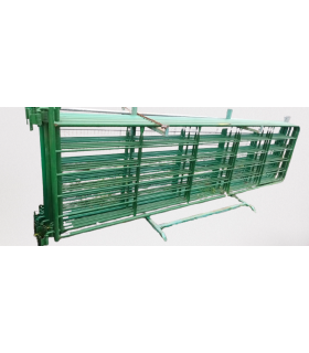 Tranca metálica pintada - 2,5 mts