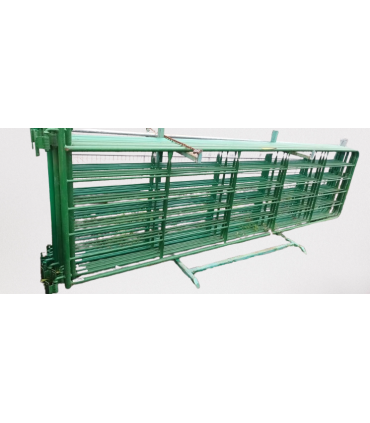 Tranca metálica pintada - 2,5 mts