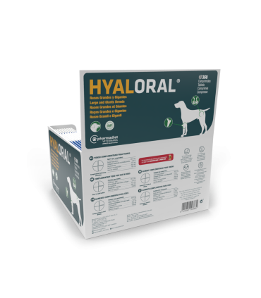 Hyaloral Razas Grandes y Gigantes - 120 Compimidos