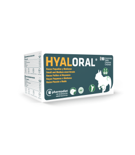 Hyaloral Razas Pequeñas y Medianas - 90 Comprimidos