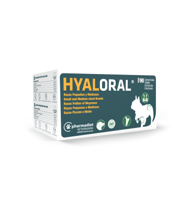 Hyaloral Razas Pequeñas y Medianas - 90 Comprimidos